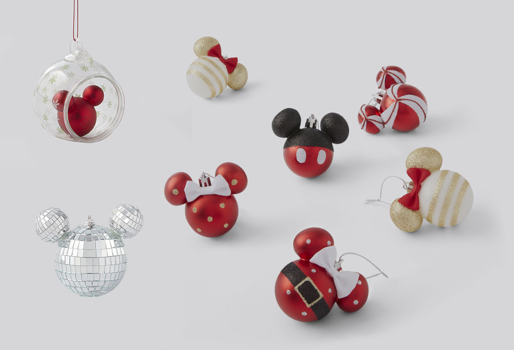 Ozdoby na vianočný stromček v štýle Disney Mickey Mouse od Pepco